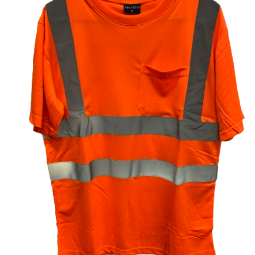 Made Royalty Safety Tshirt- Orange