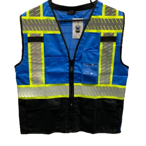 Made Royalty Safety Vest- Blue