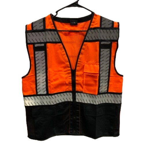 Made Royalty Safety Vest- Orange